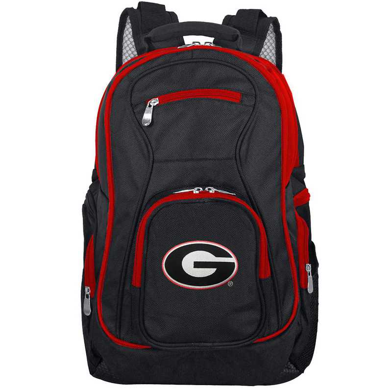 CLGAL708: NCAA Georgia Bulldogs Trim color Laptop Backpack